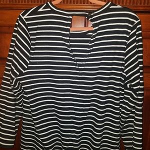 Madwell Black And White Dress very nice never worn